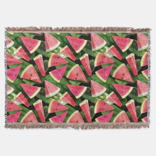 Watermelonpatrooncreatie 5 deken (Voorkant)