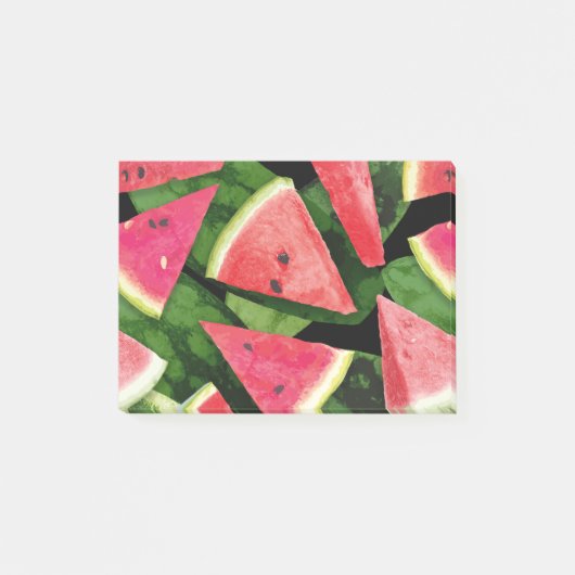 Watermelonpatrooncreatie 5 post-it® notes (Voorkant)