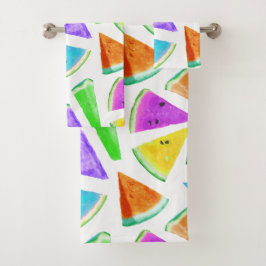 Watermelonpatrooncreatie 6 bad handdoek