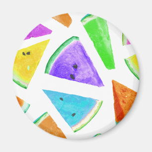 Watermelonpatrooncreatie 6 magneet