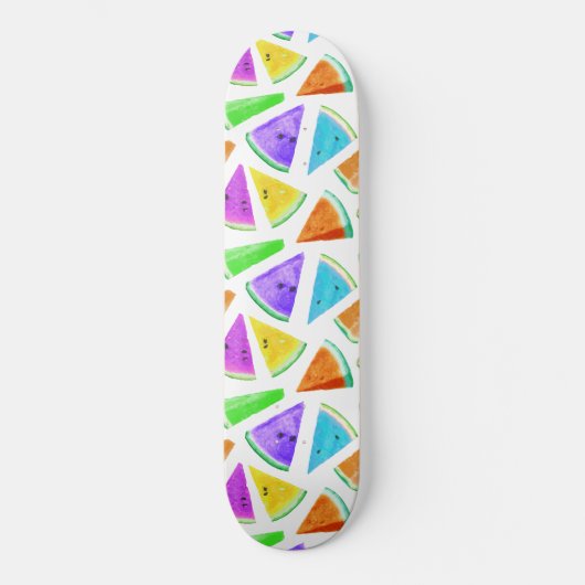 Watermelonpatrooncreatie 6 skateboard (Voorkant)