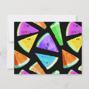 Watermelonpatrooncreatie 7 notitiekaartje