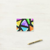 Watermelonpatrooncreatie 7 post-it® notes (Op bureau)