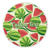 Watermelonpatroonkeramische knop (Voorkant)