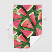 Watermelonpatroonvorming Golfhanddoek (Insitu)