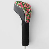 Watermelonpatroonvorming Golfheadcover (Schuin)