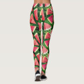 Watermelonpatroonvorming Leggings (Achterkant)