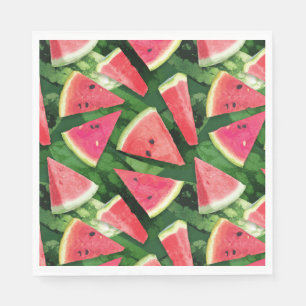 Watermelonpatroonvorming Servet