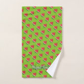 Watermelonsegment Bad Handdoek (Handdoek)