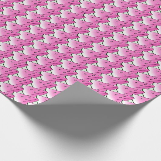 Watermelonsegment Cadeaupapier (Hoek)