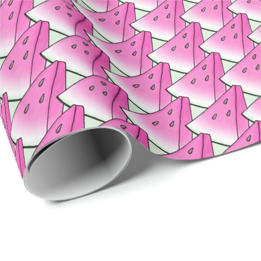 Watermelonsegment Cadeaupapier (Rol Hoek)