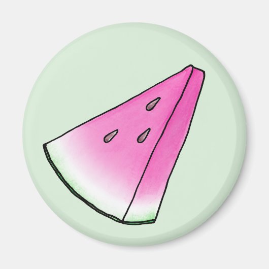 Watermelonsegment Magneet (Voorkant)