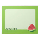 Watermelonsegment Notitieblok (Voorkant)