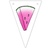 Watermelonsegment Vlaggetjes (Eerste vlag)