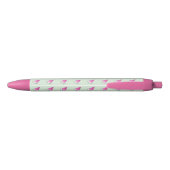 Watermelonsegment Zwarte Inkt Pen (Achterkant)