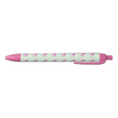 Watermelonsegment Zwarte Inkt Pen (Bodem)