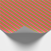 Watermelonstripes Cadeaupapier (Hoek)