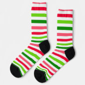 Watermelonstrips Patroonsocket Sokken (Links)