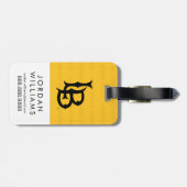 Watermerk van de Staat van de Long Beach Bagagelabel (Achterkant horizontaal)