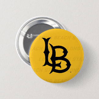 Watermerk van de Staat van de Long Beach Ronde Button 5,7 Cm