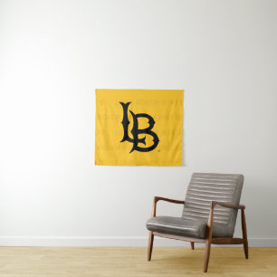 Watermerk van de Staat van de Long Beach Wandkleed