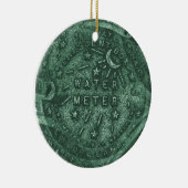 watermeter in de franse wijk keramisch ornament (Rechts)