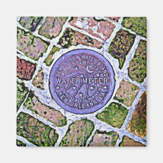 Watermeter magneet (Voorkant)