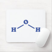 Watermoleculaire chemische formule muismat (Met muis)