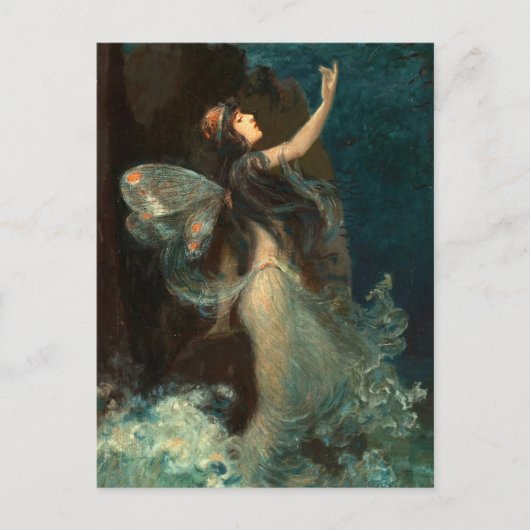 waternimf | Paul Swan Briefkaart (Voorkant)