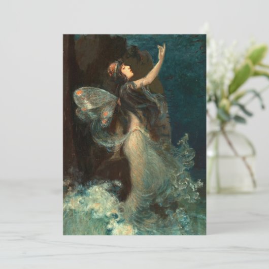 waternimf | Paul Swan Kaart (Staand voorkant)