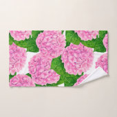 Waterolieringspatroon van hydrangea bad handdoek (Handdoek)