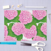 Waterolieringspatroon van hydrangea tissuepapier (Craft)