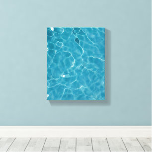 Wateroppervlak (stijl 2) Olie Schilderij Canvas Afdruk