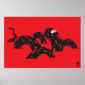 Waterpaard Poster (Voorkant)