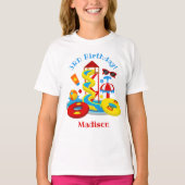 Waterpark Birthday shirt Pool Party (Voorkant)