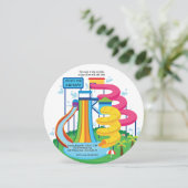 Waterpark Uitnodiging (Staand voorkant)