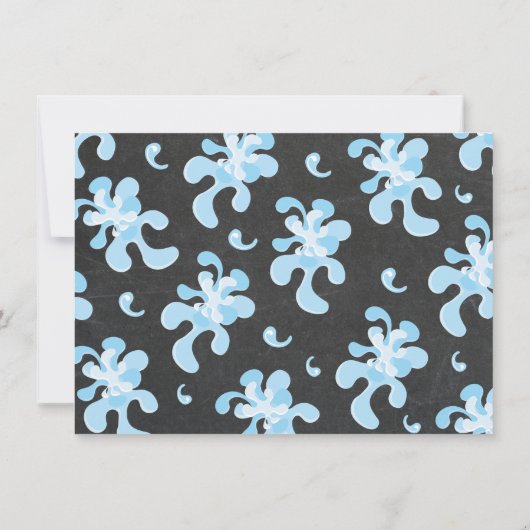 Waterpark Watertoboggan Pool Invitation (Dos)