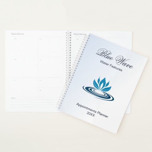 Waterpartij Blue Business Planner (Display)