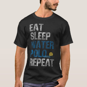 Waterpolo Eten Slapen Waterpolo T-shirt