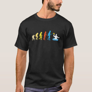 Waterpolo Evolutie Speler Watersporten Doelman T-shirt