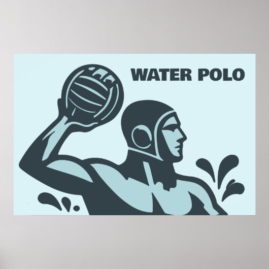 Waterpolo Poster (Voorkant)