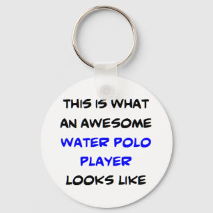 waterpolo-speler, geweldige sleutelhanger