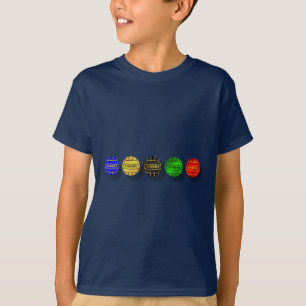 Waterpolo-spelers en waterpolo-spelers t-shirt