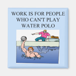 waterpolo-spelers magneet