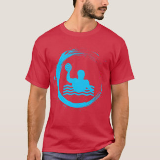 waterpolo sport watersporten vriend retro t-shirt