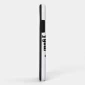 Waterpolo Word Cloud Phone Case (Achterkant/rechts)