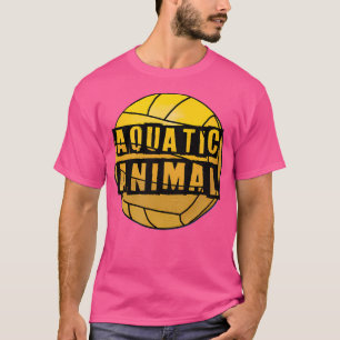 waterpolobal van waterdieren t-shirt