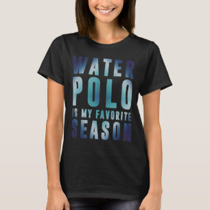 Waterpolofiet voor de kust van het zeewater Athlet T-shirt
