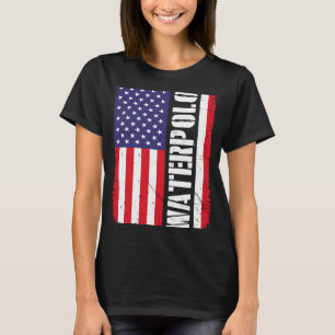 Waterpoloverspeler Onderzeese zwembad US T-shirt