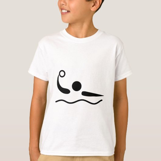 Waterpolowaterfotogram T-shirt (Voorkant)
